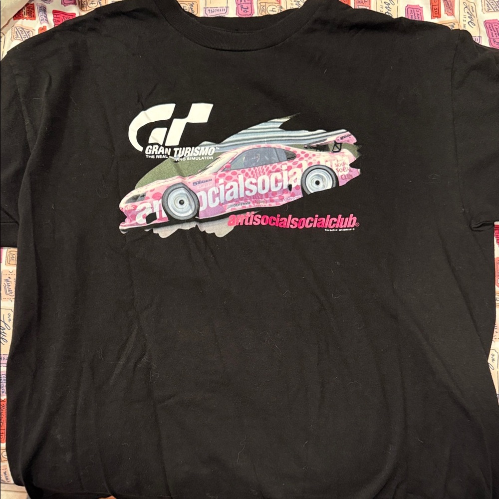 Anti Social Social Club F1 Collab T shirt